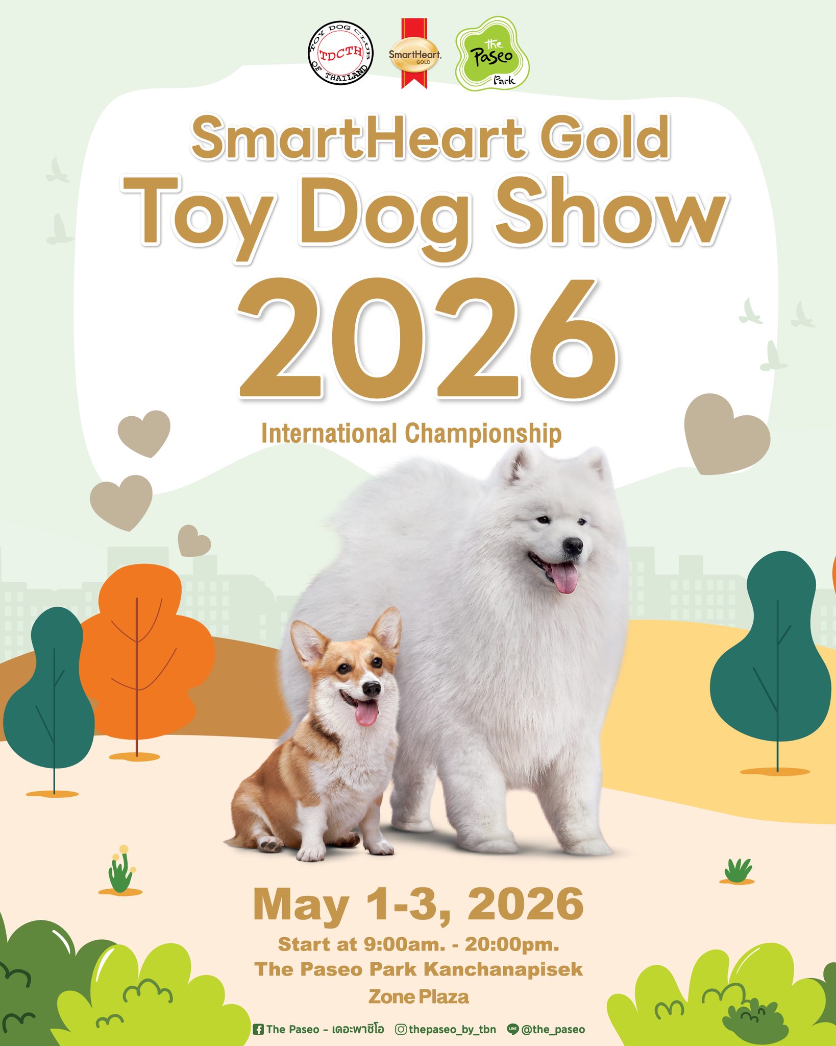 SmartHeart Gold Toy Dog show 2026